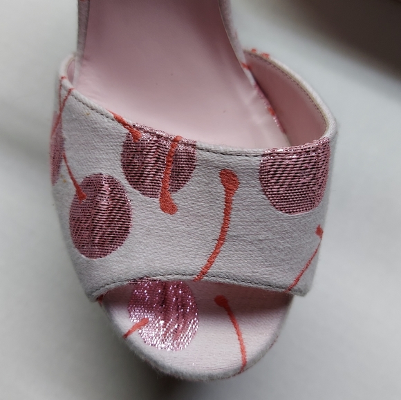 Giamba Valli Paris Platform Sandals Size 38.5 - Picture 8 of 16